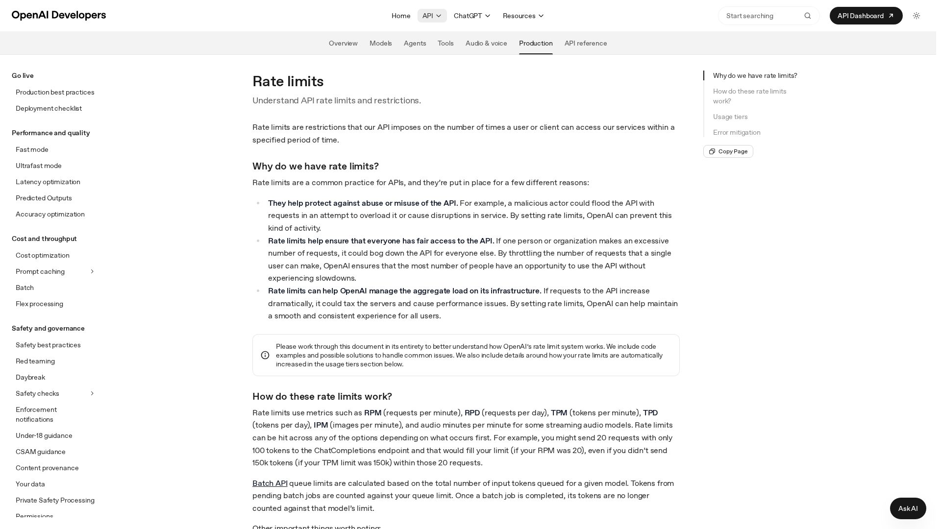 OpenAI API